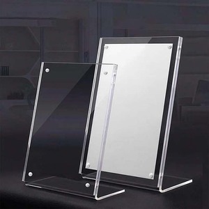 Giá để menu quảng cáo bằng acrylic hình chữ L để bàn, có nam châm mạnh - Product Image 3