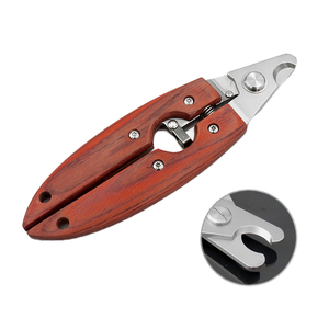 כלב יוקרה ללא מאמץ & חתול clipper הטוב ביותר לחיות מחמד מסמר כלי טיפוח עם נירוסטה & עץ חומר מדריך סוג מספריים - Product Image 2