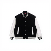 Blouson de baseball hiver, nouveau modèle personnalisé pour hommes, femmes et couples, style hip-hop urbain, épais, coupe-vent, avec broderie lourde sur le devant