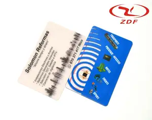Высококачественная прозрачная ПВХ визитная карточка смешанного дизайна, индивидуальная офсетная печать и формование, конкурентоспособная цена