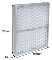 Filtre primaire G4, filtre à plaques, filtre anti-poussière, adapté aux équipements de climatisation des systèmes HVAC