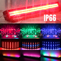 Barre lumineuse à LED RGB Marslite, barre lumineuse à LED RGB étanche IP66, barre lumineuse à LED stroboscopique professionnelle DMX, barre lumineuse à LED pour scène, DJ, discothèque, concert, fête