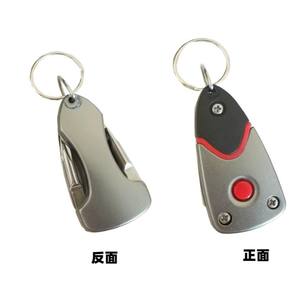 Ztc355 เครื่องมืออเนกประสงค์ พวงกุญแจ มีดพับ ไขควง ที่เปิดขวด อุปกรณ์กลางแจ้ง 6 in 1 สแตนเลสสตีล พร้อมไฟ LED - Product Image 3