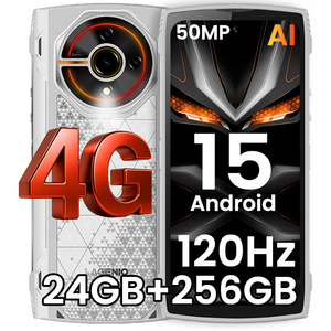 Bán nóng: lagenio panther2 Pro 4G 6.7 "8MP + 50MP + 2MP 18W sạc nhanh điện thoại thông minh gồ ghề với NFC - Product Image 1