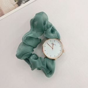 Reloj Scrunchies para <span class=keywords><strong>mujer</strong></span>, banda elástica, regalos de graduación para estudiante - Product Image 5