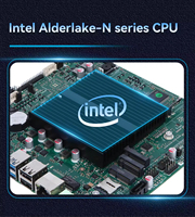 Venta Directa de Fábrica, Placa Base Mini ITX Intel Alder Lake Serie N DDR4 de 16 GB con 6 Puertos COM Seleccionables