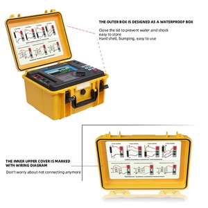 ETCR3520B ETCR3520C ETCR3520 Insulator Resistance Tester Digital Only for Function Voltage Current Capacitance Meter IP65 - Product Image 4