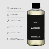 Diffuseur d'aromathérapie électrique Cascade French 500ML, collection de parfums d'hôtel, fabricant d'huiles essentielles naturelles