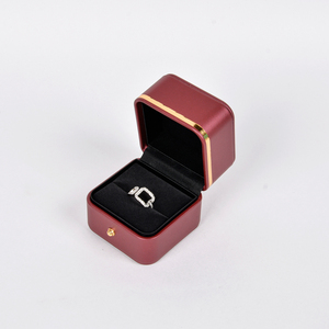 Wholesale Luxury PU Leather Jewellery Packaging <b>Boxes</b> Jewelry Custom Logo - Product Image 2