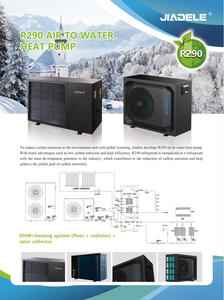 JIADELE <span class=keywords><strong>Prix</strong></span> d'usine R290 A +++ Monoblock Dc Inverter Pompe à chaleur air-eau Pompe à chaleur pour le <span class=keywords><strong>chauffage</strong></span>/refroidissement/eau chaude de la maison - Product Image 5