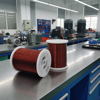 Usine chinoise Huaerda fournit des produits conformes à la norme RoHS 200 ℃   Fil émaillé composite EI/AIW 0,710 mm pour bobinage d'aimants de moteurs aérospatiaux et aéronautiques