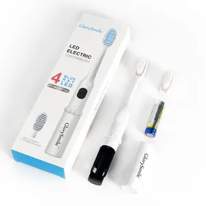 China manufacturer IPX7 waterproof Ultrasonic music Rechargeable smart kids electric toothbrush with timer function