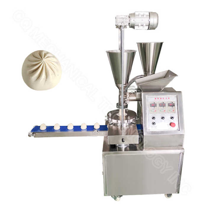 Bao Steamed Steam Bun Filling Vertical Dumpling Making Machine momo ...