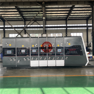 Full Automatic Corrugated Carton Flexo Printing Folder Gluing Strapping - Product Image 2