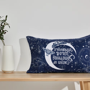 Housse de coussin de luxe en tissu tissé écologique non jetable imprimé numériquement pour hôpital et hôtel - Product Image 6