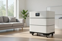 Baterai Lithium Iron Phosphate ECOSUN Terbaru 10kWh hingga 40kWh yang Dapat Ditumpuk All-In-One dengan Inverter