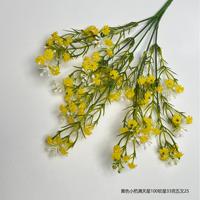 Bouquet de fleurs artificielles de gypsophile Fleurs de colle douce pour la décoration de mariage à la maison de la Saint-Valentin