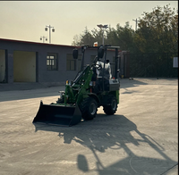 Mini Caricatore Hzm807e da 600kg, Caricatore Elettrico, Pala Gommata con Batteria in Vendita