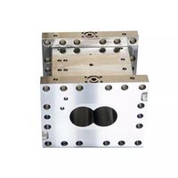 Extrudeuse plastique baril à vis et revêtement pour mélange maître et PVC fluoré PTFE, ETFE, FEP, PFA, PVDF