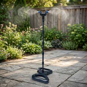 Support de refroidissement par brumisation extensible de 30 pouces, double angle réglable, arroseurs de jardin d'extérieur - Product Image 3