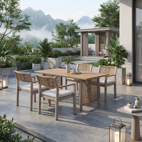 Ensemble de jardin Meiqi couleur orange avec structure en alliage d'aluminium et plateau durable pour jardin, balcon, loisirs