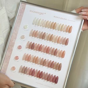 Suuseegel 2026 Nuevo Set de Esmalte de Uñas en Gel de 12 Colores Tono Té con Leche, Alta Calidad, a la Moda, Sin HEMA, Sin TPO, Gel UV para Salón - Product Image 5