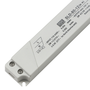 Controlador LED Lineal MEAN WELL SLD-80-24 de 80W, Carcasa de Plástico, Controlador de Tira de Luz de 24V - Product Image 2