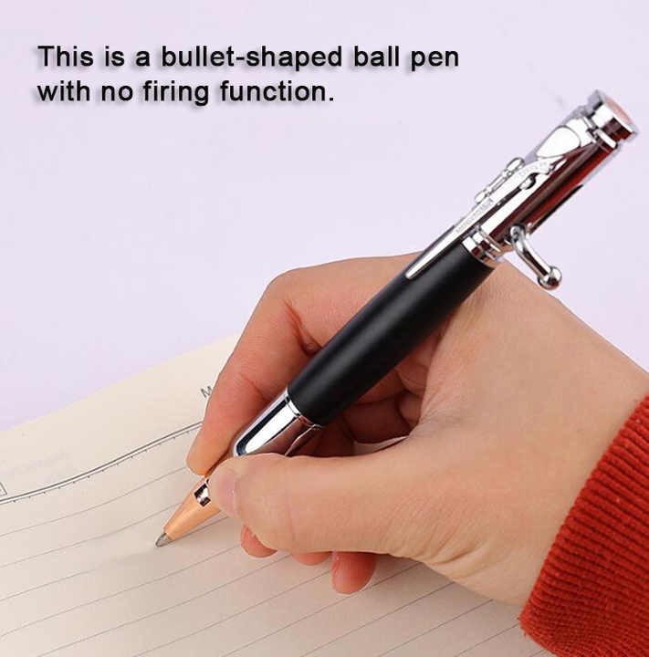 NM-016 New bullet shaped Bolt Action Tactical Pen Metal Luxury Gun 