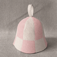 Vente directe d'usine, chapeau de sauna en feutre, accessoire de sauna, doux et confortable, isolation thermique