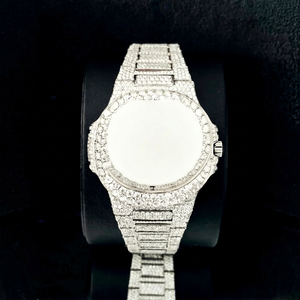 Luxury Moissanite Jewelry <b>Watch</b> Pass Diamond Tester Stainless Steel for Iced Out Vvs Diamond Automatic Mossinate <b>Watch</b> Men <b>Women</b> - Product Image 1