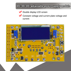 จอแสดงผลคู่ 10A DC-DC โมดูลจ่ายไฟแบบปรับได้ LCD CC CV ตัวแปลงบูสต์แบบสเต็ปดาวน์ โมดูลไดร์เวอร์ป้องกันไฟฟ้าลัดวงจร - Product Image 6