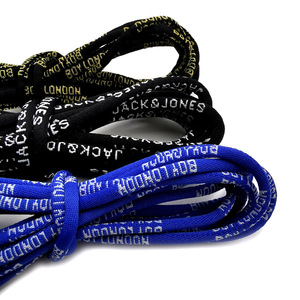 Sangle en nylon personnalisée, ronde, jacquard, avec lettres, pour accessoires vestimentaires - Product Image 3