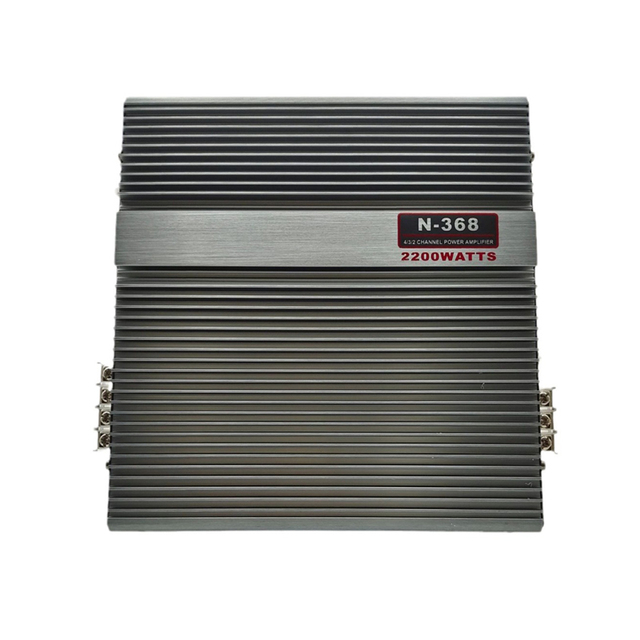 N-368 Car Audio Modification 2*70W Dual Channel Car Power Amplifier