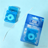 Nouvel Arrivage 2026 – Fil Dentaire en PTFE Menthe en Contenant Plastique, 50M, Fil Dentaire Hydrosoluble Ultra-Doux