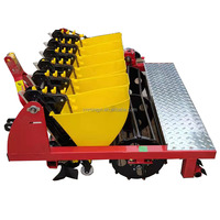 Approvisionnement d'usine pas cher 1 ~ 12 rangées tracteur conduit l'ail machine à planter, ail main semoir semoir ail machine dans le prix