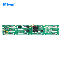 MIWIN kustom 2U 3.5 inci 12 relay HD Base Plate 12Gbps HDD Base Plate 2U SFF-8482 SAS/SATA HDD Slot Hard Drive Backplane