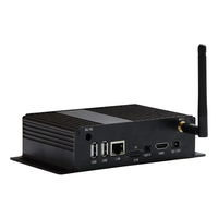 Boîtier Lecteur Multimédia Android Full HD 1080P pour Écrans Publicitaires Numériques, Mini-Ordinateur Industriel à Double Affichage avec WiFi