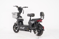 Vélo Électrique Urbain à Prix d'Usine, Vente en Gros, Trottinette Électrique 48V à Batterie au Plomb avec Pédales, Vélo Électrique de Banlieue à 2 Places