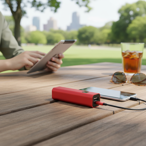 Power Bank S5 Rosso 2600 mAh Caricabatterie Portatile per Telefoni e Tablet - Product Image 3