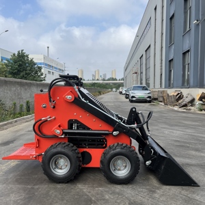Free Shipping CE EPA Compliant Mini Skid Steerloader Gasoline Mini <b>Small</b> <b>Wheel</b> Loader for Sale Featuring Engine Motor - Product Image 6