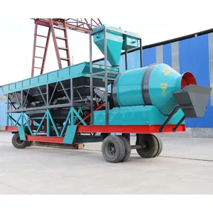 120m3h Mobile Concrete Batching Plant Small Dry Mortar Mix Concrete Mixing Plant Ready Mix Concrete Batching Plant Price