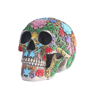 Adornos Tallados y Pintados a Mano con Forma de Animales, Decoración Retro de Terror para Halloween, Figuras de Resina, Adornos Religiosos para Escritorio - Product Image 1