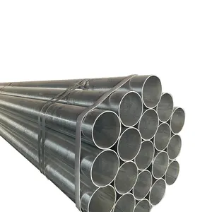 Processed Hot Dipped Galvanized Round Steel Pipe 3'' 4'' 6'' OD Diameter Zinc Coated Steel Tube Manufacturer