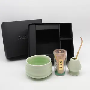 Estick Matcha Sakura Set Macha Whisk Set Matcha Maker Starter Kit