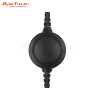 Grand bouton PTT avec microphone dynamique filaire et connecteur XLR pour radio bidirectionnelle, en plastique, pour conférences