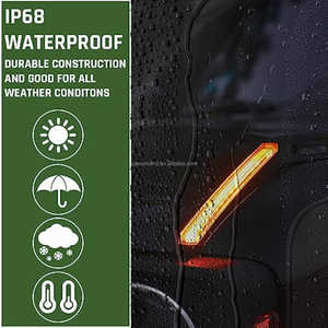 Feux de jour modifiés Raymond Car DRL à LED pour capot avant pour <span class=keywords><strong>Ford</strong></span> Bronco 2021 <span class=keywords><strong>2022</strong></span> 2023 2024 - Product Image 3