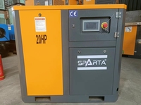 Compresseur d'air à vis avec réservoir d'air, sécheur d'air et filtre