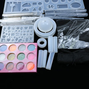 116 PCS Hot Sale Resin Mold Set for <b>Decoration</b> Crystal Pendant Necklace Jewelry Silicone Mold <b>Kit</b> - Product Image 6
