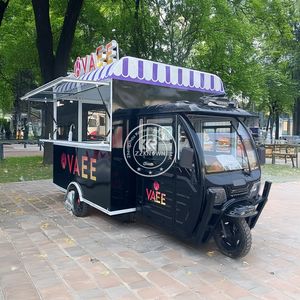 Camion de vente ambulante 2025, chariots chinois haut de gamme à vendre, chariot de crème glacée pour restaurant, remorque alimentaire - Product Image 1