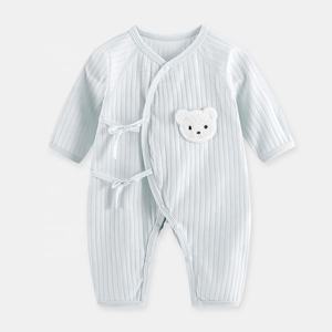 Combinaison pour bébé Michley personnalisée pour tout-petits-OEM en coton organique fin et doux, style mignon pour garderie/école (motifs fille et garçon) - Product Image 1